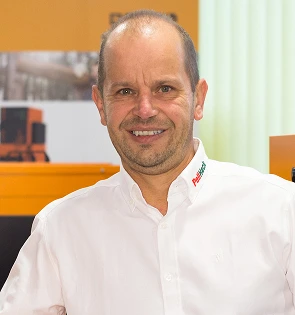 Josef Hermann- Mitarbeiter der Firma Pellhack